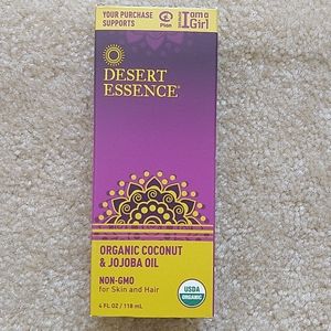Desert Essence Organic Coconut & Jojoba oil